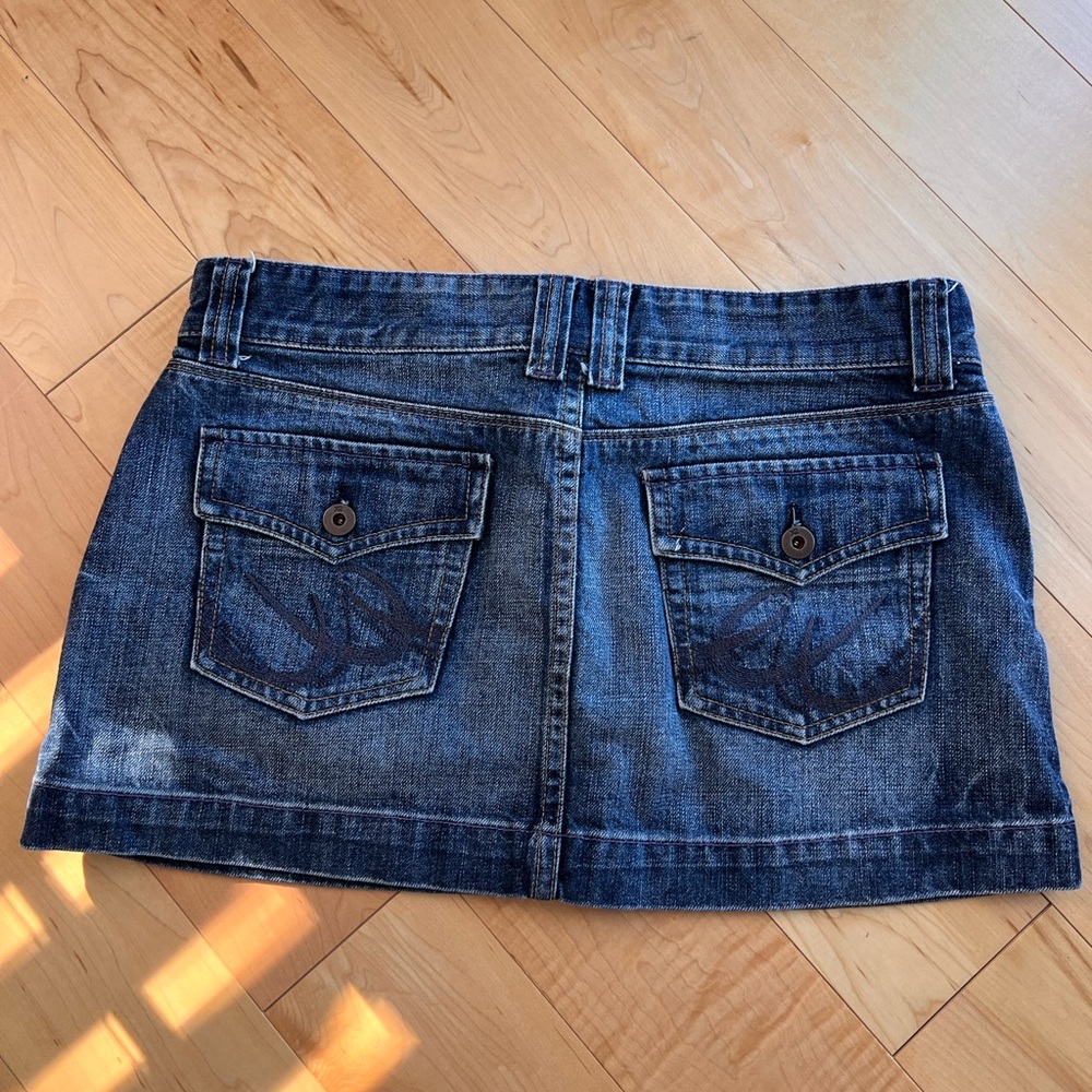 X2 Jean skirt